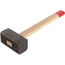 СИБРТЕХ Кувалда, 3000 г, кованая головка, деревянная рукоятка 380 мм 10953