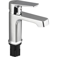 FABIA - Смеситель для раковины, шаровый, литой корпус, цвет ХРОМ. 9637