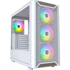 MONTECH Корпус XR Wood белый без БП ATX 9x120mm 4x140mm 2xUSB3.0 audio bott PSU