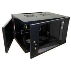 LANMASTER Шкаф коммутационный Next (TWT-CBWNG-15U-6X4-BK) настенный 15U 550x450мм пер.дв.стекл 60кг черный 21.5кг 823мм