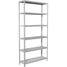 ПРАКТИК Стеллаж MS пол.:6 единая 2200x1000x600мм серый (S24199176602)