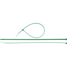 ЗУБР КС-З1, 3.6 x 300 мм, нейлон РА66, 100 шт, зеленые, кабельные стяжки, Профессионал (309060-36-300)