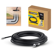 STEHER для пистолета G-280 PRO, 15 м, шланг для прочистки труб (75414-280-15)