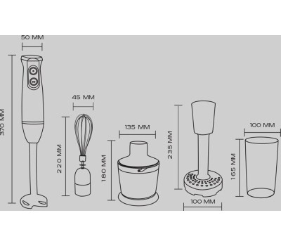 Блендер SCARLETT SC-HB42M33 белый