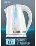 Чайник электрический CENTEK CT-0040 White (1,8л. пластик)