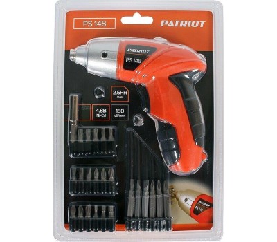 Отвертка PATRIOT 180201305 PS 148 Отвертка аккумуляторная