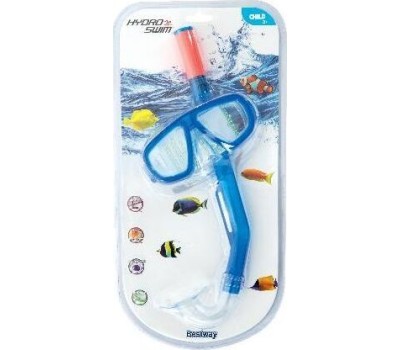 BESTWAY Набор для ныряния Fun (маска, трубка) 3+ (поликарбонат, полипропилен, ПВХ) 24018 107-103