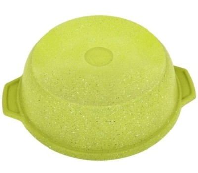 Кастрюля КУКМОР ж31tsl а/пр литая 3,0л стекл/кр Trendy style lime