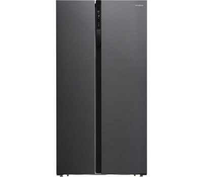 Холодильник Hyundai CS5003F 2-хкамерн. черный инвертер (CS5003F ЧЕРНОЕ СТЕКЛО)