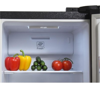 Холодильник Hyundai CS5003F 2-хкамерн. черный инвертер (CS5003F ЧЕРНОЕ СТЕКЛО)