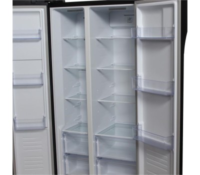 Холодильник Hyundai CS5003F 2-хкамерн. черный инвертер (CS5003F ЧЕРНОЕ СТЕКЛО)