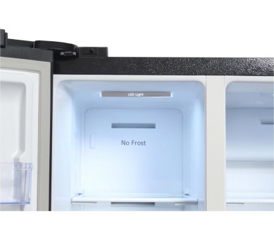 Холодильник Hyundai CS5003F 2-хкамерн. черный инвертер (CS5003F ЧЕРНОЕ СТЕКЛО)