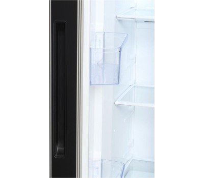 Холодильник Hyundai CS5003F 2-хкамерн. черный инвертер (CS5003F ЧЕРНОЕ СТЕКЛО)