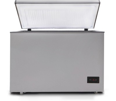 Морозильник БИРЮСА M240KDN 190л (ларь, глухая крышка) металлик