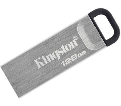 KINGSTON Флеш Диск 128GB DataTraveler Kyson DTKN/128GB USB3.2 серебристый/черный