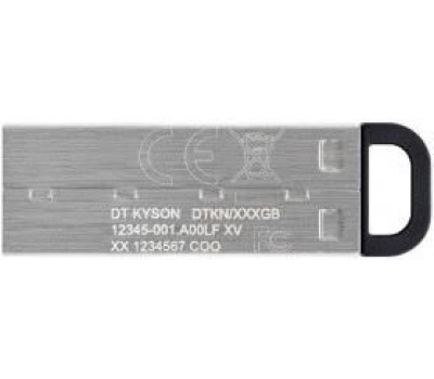 KINGSTON Флеш Диск 128GB DataTraveler Kyson DTKN/128GB USB3.2 серебристый/черный