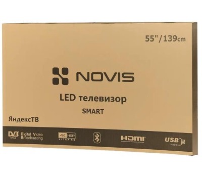 Телевизор NOVIS NTV-U5530TS UHD SMART Яндекс