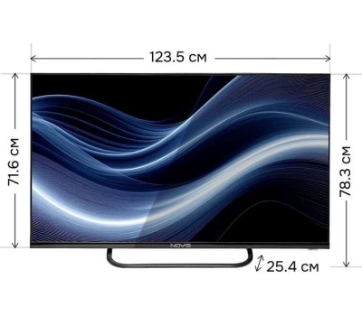 Телевизор NOVIS NTV-U5530TS UHD SMART Яндекс