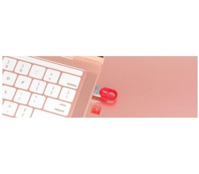 NETAC Флешка USB UM2 32ГБ, USB3.2, серебристый и красный [nt03um2n-032g-32re]