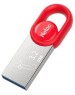 NETAC Флешка USB UM2 32ГБ, USB3.2, серебристый и красный [nt03um2n-032g-32re]