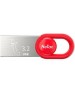 NETAC Флешка USB UM2 32ГБ, USB3.2, серебристый и красный [nt03um2n-032g-32re]