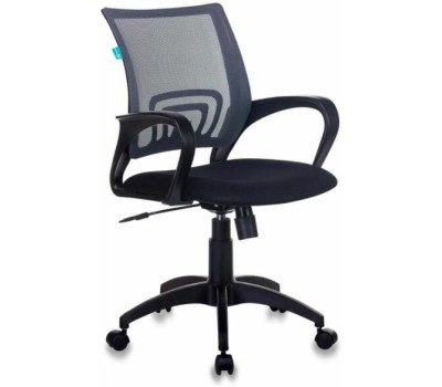 БЮРОКРАТ Кресло CH-695N-AV, на полозьях, сетка/ткань, черный [ch-695n-av/b/tw-11]