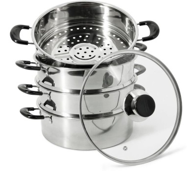 мантоварка POMIDORO POMI D'ORO P630102 Vapore Мантоварка-пароварка, 26см