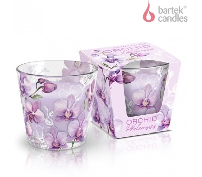 Свеча BARTEK Орхидея Фаленопсис (Orchid Phalaenopsis) 115гр в стакане