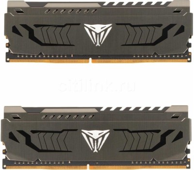 Оперативная память PATRIOT Оперативная память Viper Steel PVS416G360C8K DDR4 - 2x 8ГБ 3600МГц, DIMM, Ret