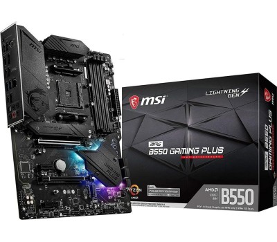 Материнская плата MSI Материнская плата MPG B550 GAMING PLUS, Socket AM4, AMD B550, ATX, Ret
