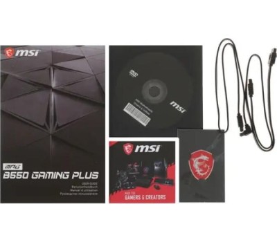 Материнская плата MSI Материнская плата MPG B550 GAMING PLUS, Socket AM4, AMD B550, ATX, Ret