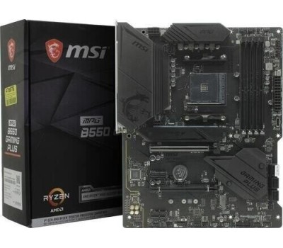Материнская плата MSI Материнская плата MPG B550 GAMING PLUS, Socket AM4, AMD B550, ATX, Ret
