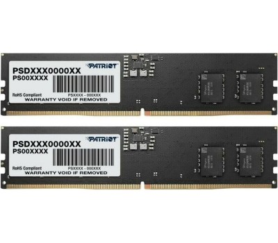 Оперативная память PATRIOT Оперативная память Signature PSD532G5600K DDR5 - 2x 16ГБ 5600МГц, DIMM, Ret