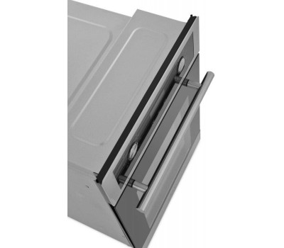 ZUGEL Духовой шкаф электрический ZOE452X, 50л, дверца с 3 стеклами, нержавеющая сталь