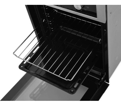 ZUGEL Духовой шкаф электрический ZOE452X, 50л, дверца с 3 стеклами, нержавеющая сталь