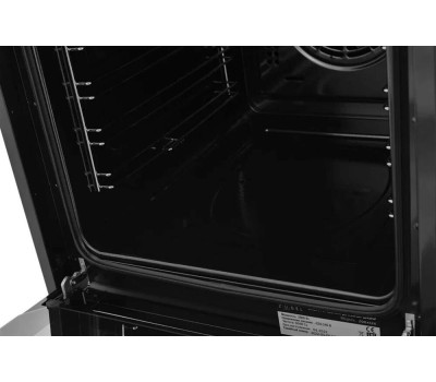 ZUGEL Духовой шкаф электрический ZOE452X, 50л, дверца с 3 стеклами, нержавеющая сталь