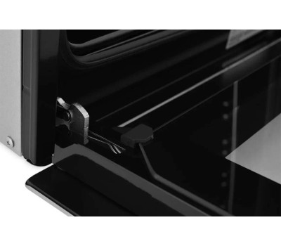 ZUGEL Духовой шкаф электрический ZOE452X, 50л, дверца с 3 стеклами, нержавеющая сталь