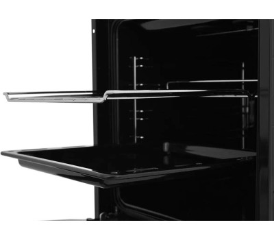 ZUGEL Духовой шкаф электрический ZOE452X, 50л, дверца с 3 стеклами, нержавеющая сталь