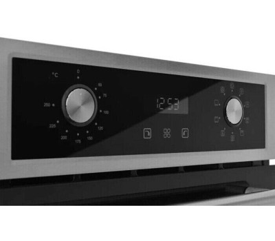 ZUGEL Духовой шкаф электрический ZOE452X, 50л, дверца с 3 стеклами, нержавеющая сталь