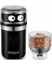 KITFORT Кофемолка КТ-799 210Вт сист.помол.:четырёхлезвийный нож вместим.:40гр черный/серебристый