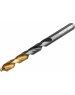 Набор сверл DENZEL Набор сверл по металлу, 2-3-4-5-6-8 мм, HSS-Tin, Golden Tip, 6 шт 72300