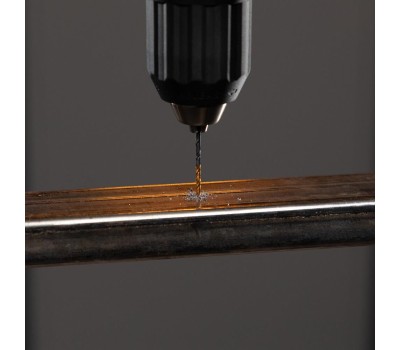 Набор сверл DENZEL Набор сверл по металлу, 2-3-4-5-6-8 мм, HSS-Tin, Golden Tip, 6 шт 72300