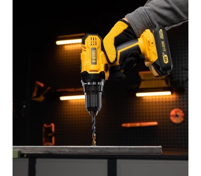 Набор сверл DENZEL Набор сверл по металлу, 2-3-4-5-6-8 мм, HSS-Tin, Golden Tip, 6 шт 72300