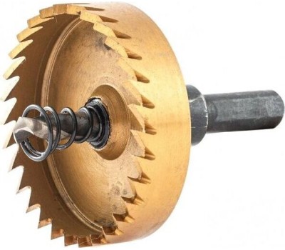 Коронка DENZEL Коронка по металлу HSS, 55 мм, нитридтитановое покрытие 724118