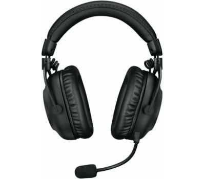 LOGITECH Гарнитура игровая G Pro X 2 Lightspeed, для компьютера и игровых консолей, мониторные, Bluetooth/радио/3,5 мм, черный [981-001265]
