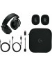 LOGITECH Гарнитура игровая G Pro X 2 Lightspeed, для компьютера и игровых консолей, мониторные, Bluetooth/радио/3,5 мм, черный [981-001265]