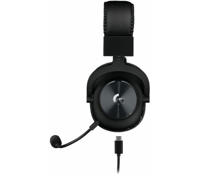 LOGITECH Гарнитура игровая G Pro X 2 Lightspeed, для компьютера и игровых консолей, мониторные, Bluetooth/радио/3,5 мм, черный [981-001265]