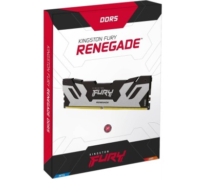 Оперативная память KINGSTON Оперативная память Fury Renegade Silver XMP KF564C32RS-32 DDR5 - 1x 32ГБ 6400МГц, DIMM, Ret