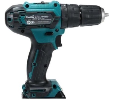 MAKITA Ударная дрель-шуруповерт HP333DWME, 4Ач, с двумя аккумуляторами