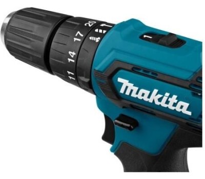 MAKITA Ударная дрель-шуруповерт HP333DWME, 4Ач, с двумя аккумуляторами